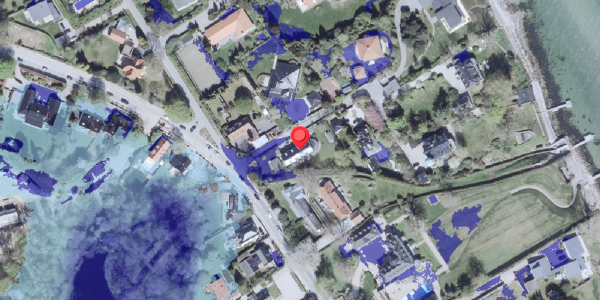 Ekstrem regn på Sofievej 2, 2950 Vedbæk