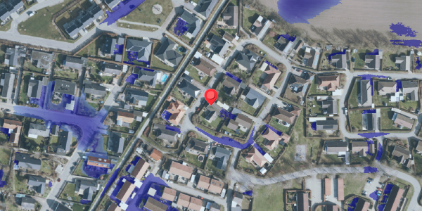 Ekstrem regn på Bakkebo 21, 3550 Slangerup
