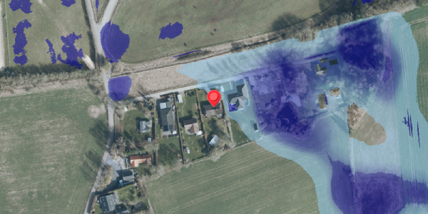 Ekstrem regn på Borgmarken 8, 3550 Slangerup
