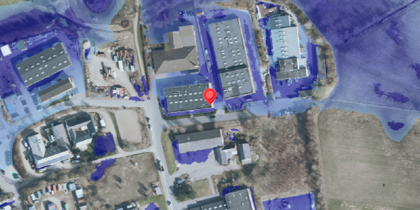 Ekstrem regn på Industrivej 24F, 3550 Slangerup