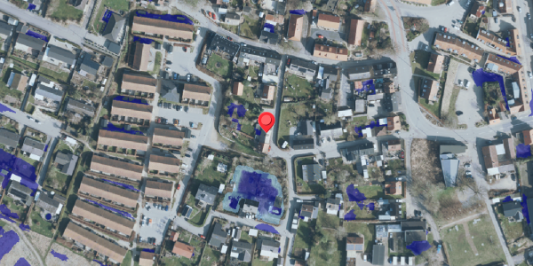 Ekstrem regn på Klosterstræde 13, 3550 Slangerup