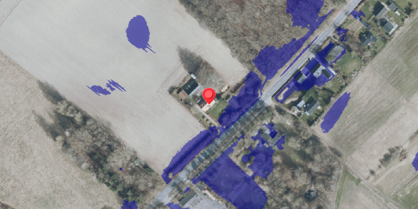 Ekstrem regn på Lystrupvej 21, 3550 Slangerup