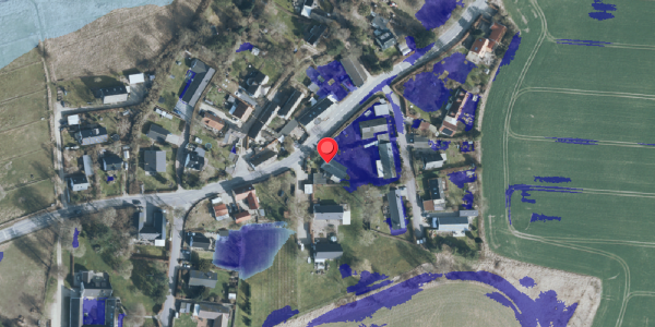 Ekstrem regn på Lystrupvej 76, 3550 Slangerup