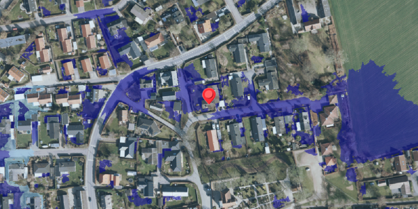 Ekstrem regn på Stenager 3, 3550 Slangerup