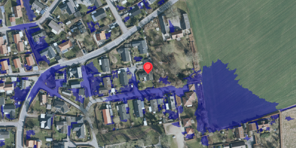 Ekstrem regn på Stenager 11, 3550 Slangerup