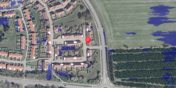 Ekstrem regn på Markskellet 2, 4040 Jyllinge