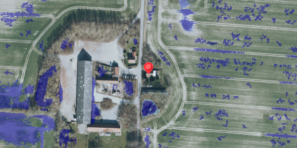 Ekstrem regn på Markledet 21, 4600 Køge