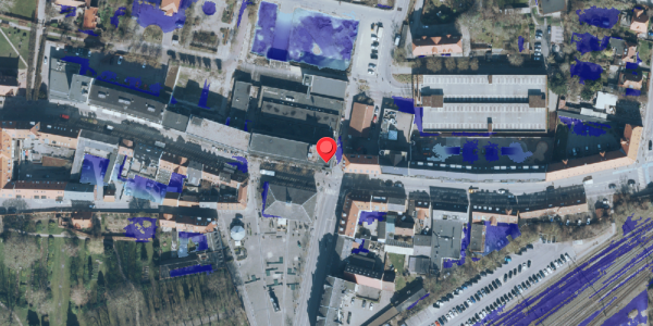 Ekstrem regn på Algade 51, 4000 Roskilde