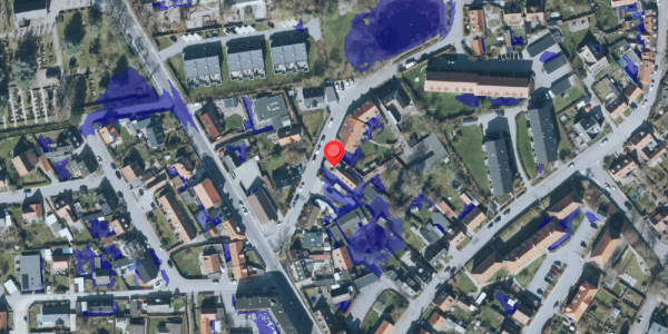 Ekstrem regn på Toftegade 21, 4000 Roskilde