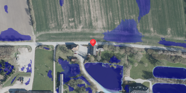 Ekstrem regn på Borupvej 102A, 4140 Borup