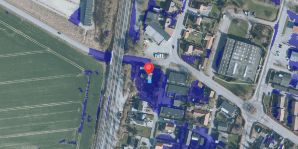 Ekstrem regn på Borupvej 120, 4140 Borup