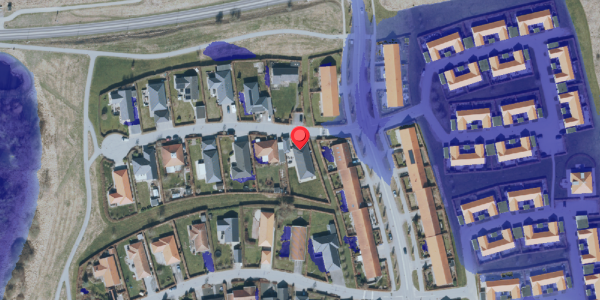 Ekstrem regn på Bygmarken 1, 4140 Borup