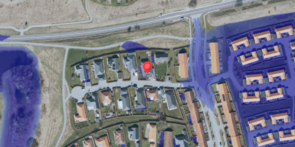 Ekstrem regn på Bygmarken 4, 4140 Borup