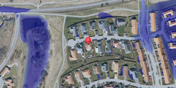 Ekstrem regn på Bygmarken 9, 4140 Borup