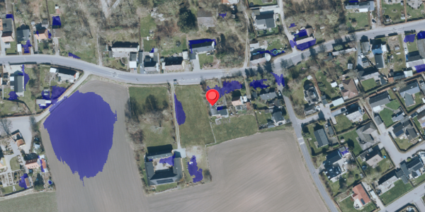Ekstrem regn på Dalbyvej 14, 4140 Borup