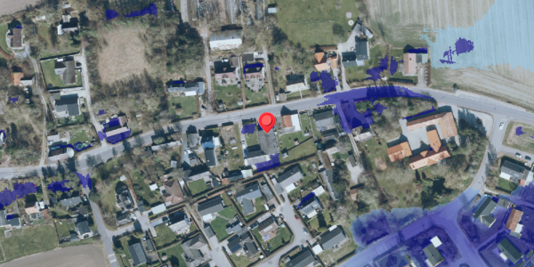 Ekstrem regn på Dalbyvej 26, 4140 Borup