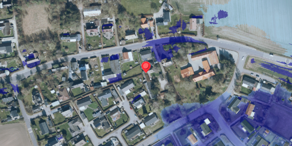 Ekstrem regn på Dalbyvej 32, 4140 Borup