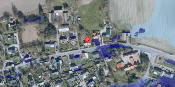Ekstrem regn på Dalbyvej 35, 4140 Borup
