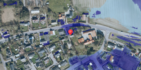 Ekstrem regn på Dalbyvej 36, 4140 Borup