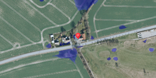 Ekstrem regn på Dalbyvej 55, 4140 Borup