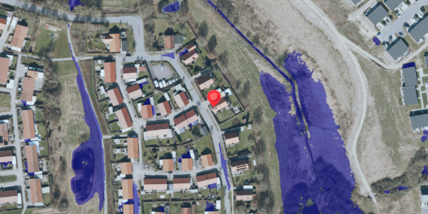 Ekstrem regn på Dalstrøget 7, 4140 Borup