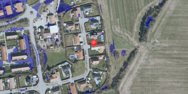 Ekstrem regn på Duehusvej 21, 4632 Bjæverskov