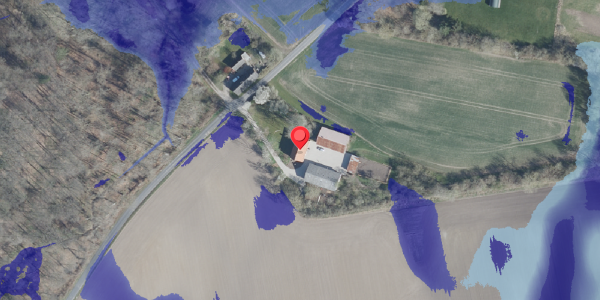 Ekstrem regn på Ebbeskovvej 7, 4140 Borup