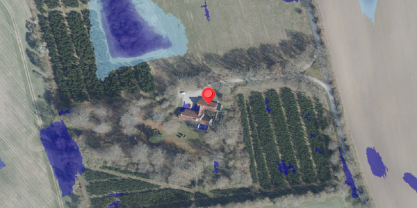 Ekstrem regn på Ebbeskovvej 12, 4140 Borup