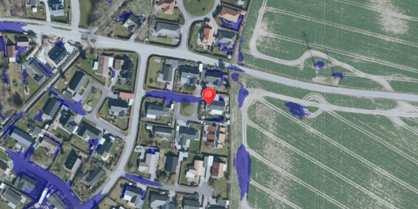 Ekstrem regn på Ejetoften 4, 4632 Bjæverskov