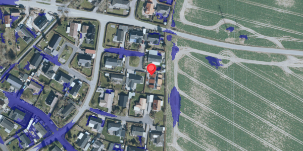 Ekstrem regn på Ejetoften 5, 4632 Bjæverskov