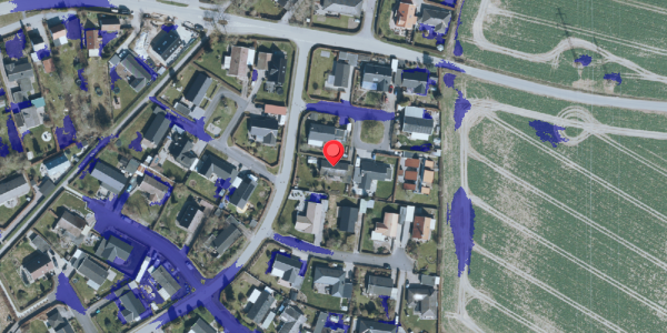 Ekstrem regn på Ejetoften 7, 4632 Bjæverskov