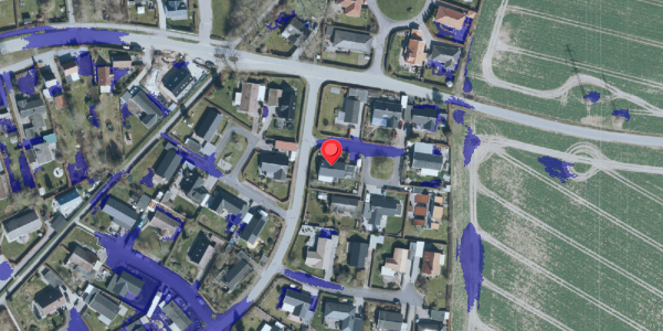 Ekstrem regn på Ejetoften 8, 4632 Bjæverskov