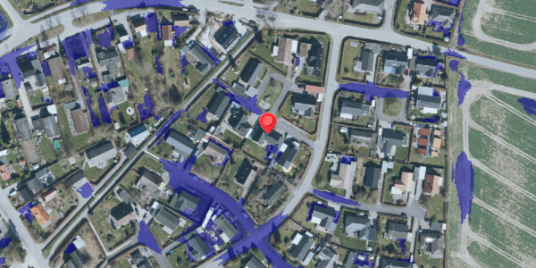 Ekstrem regn på Ejetoften 10, 4632 Bjæverskov