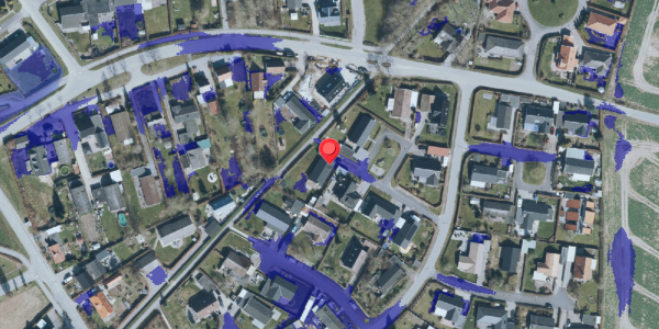 Ekstrem regn på Ejetoften 12, 4632 Bjæverskov
