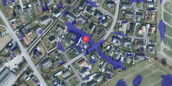 Ekstrem regn på Ejetoften 32, 4632 Bjæverskov