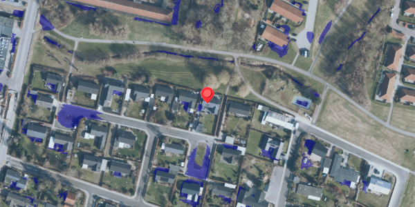 Ekstrem regn på Elmevej 17, . , 4140 Borup