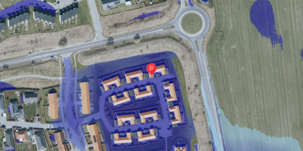 Ekstrem regn på Havremarken 9, 4140 Borup
