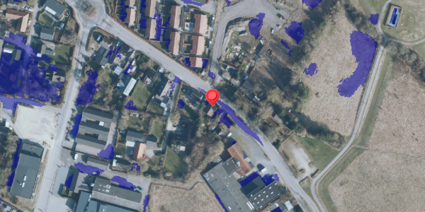 Ekstrem regn på Kimmerslevvej 24, 4140 Borup