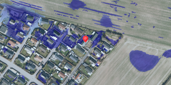 Ekstrem regn på Klempegårdsvej 113, 4140 Borup