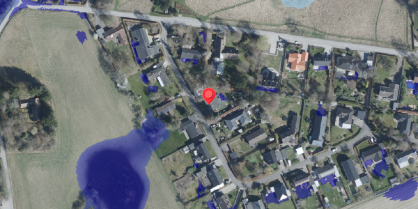 Ekstrem regn på Krogvej 3, 4140 Borup