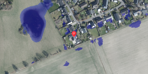 Ekstrem regn på Krogvej 16, 4140 Borup