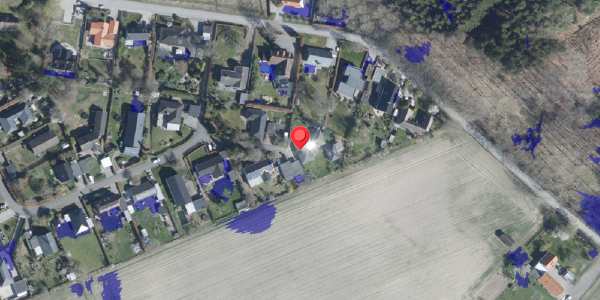 Ekstrem regn på Krogvej 30, 4140 Borup