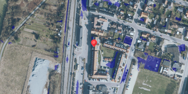 Ekstrem regn på Krohaven 76, 4140 Borup