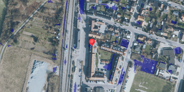 Ekstrem regn på Krohaven 82, 4140 Borup