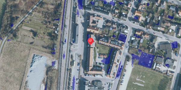 Ekstrem regn på Krohaven 96, 4140 Borup