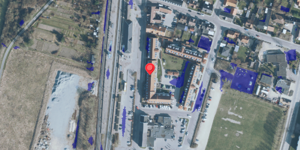 Ekstrem regn på Krohaven 126, 4140 Borup
