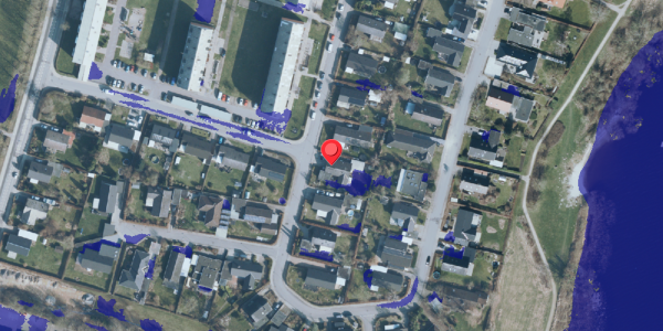 Ekstrem regn på Krotoften 13, 4140 Borup
