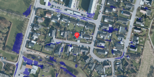 Ekstrem regn på Krotoften 16, 4140 Borup