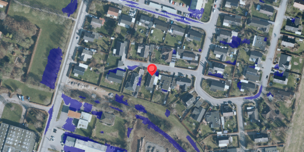 Ekstrem regn på Krotoften 26, 4140 Borup