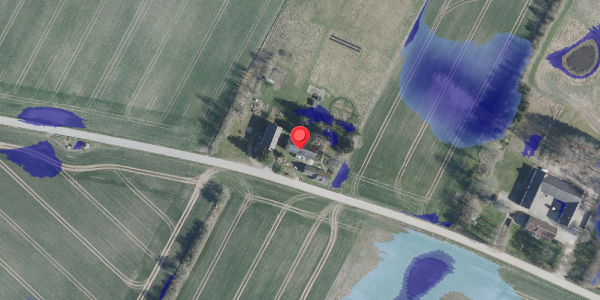 Ekstrem regn på Lammestrupvej 16, 4140 Borup